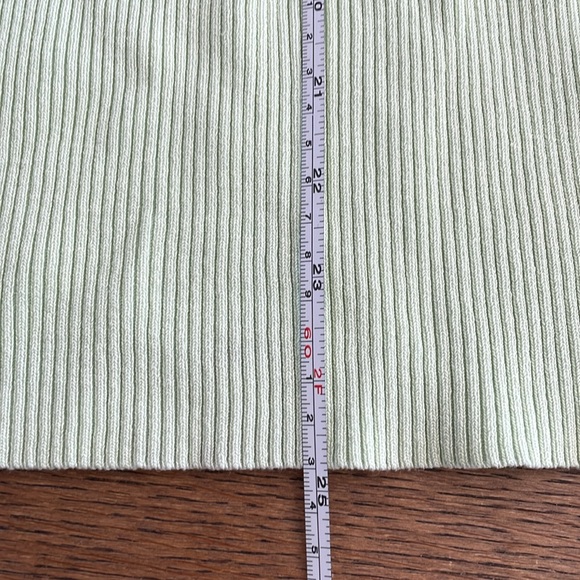 M Green Tube Sweater Ribbed Dress - Picture 7 of 7